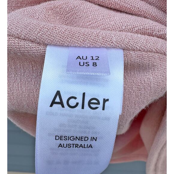 ACLER Brighton Twist-front Keyhole Top In Pink 8 - Picture 6 of 6